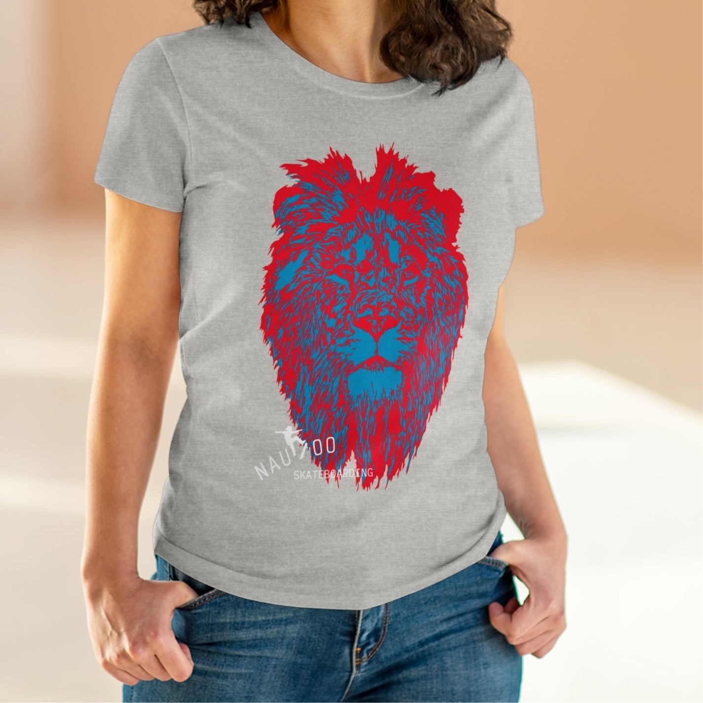 Women's Nauvoo Skateboarding Lion of Judah Shirt