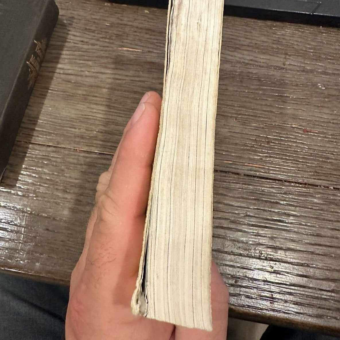 Vintage Book of Mormon Gold Foil Edition