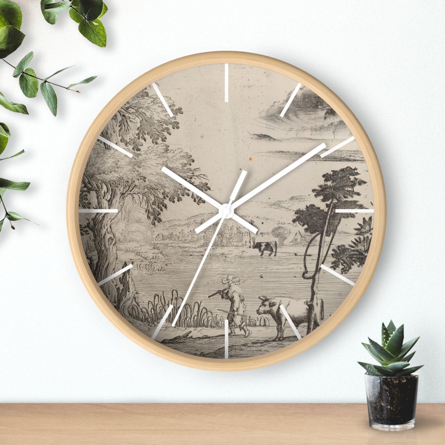 Mod Homestead Wall clock