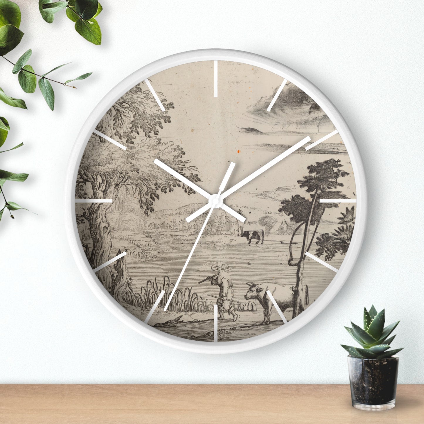 Mod Homestead Wall clock