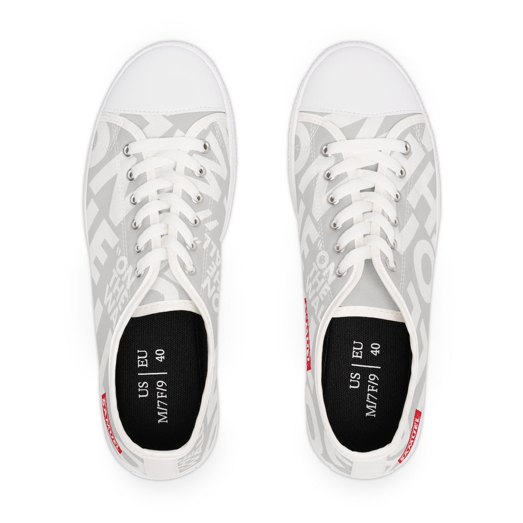 Women's Book of Mormon Sneakers - Samuel "On The Wall"