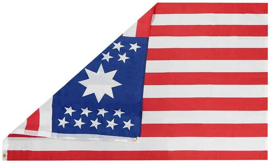 Pioneer Heritage Flag - Las Vegas Mormon Fort 1855 Replica Flag