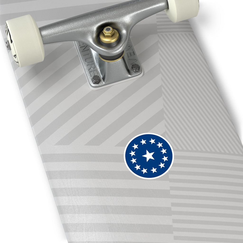 Flag of Deseret (Kingdom of God flag) - Round decal
