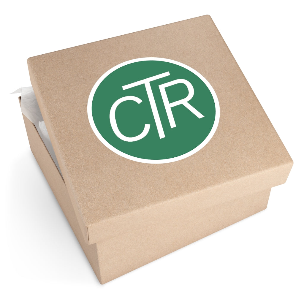 Round CTR Sticker - Choose the Right