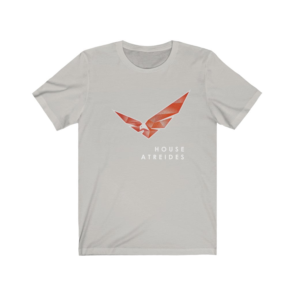 Dune Red Hawk of House Atreides with Fear Is The Mind Killer quote on back