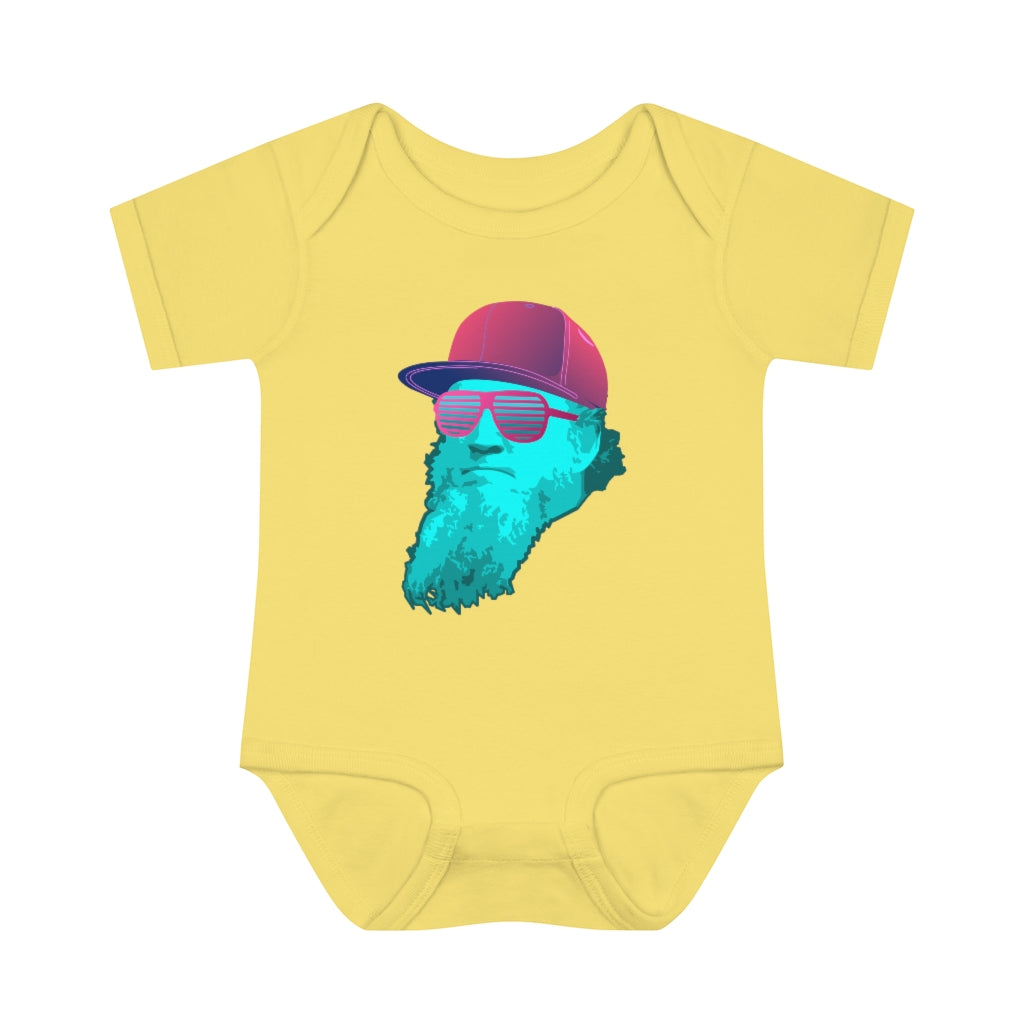 Retro Brigham Young One-piece - Infant Bodysuit for Baby