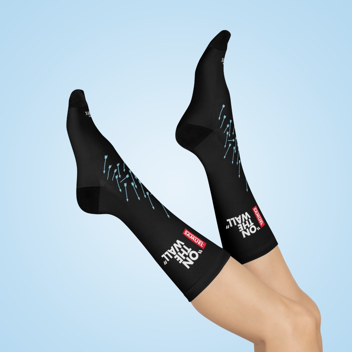 Samuel the Laminate Book of Mormon Crew Socks