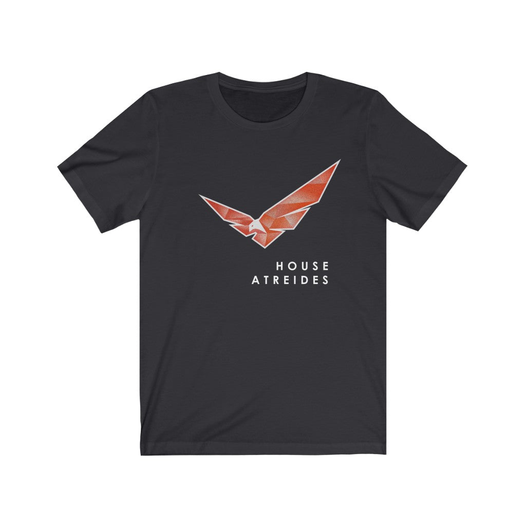 Dune Red Hawk of House Atreides with Fear Is The Mind Killer quote on back