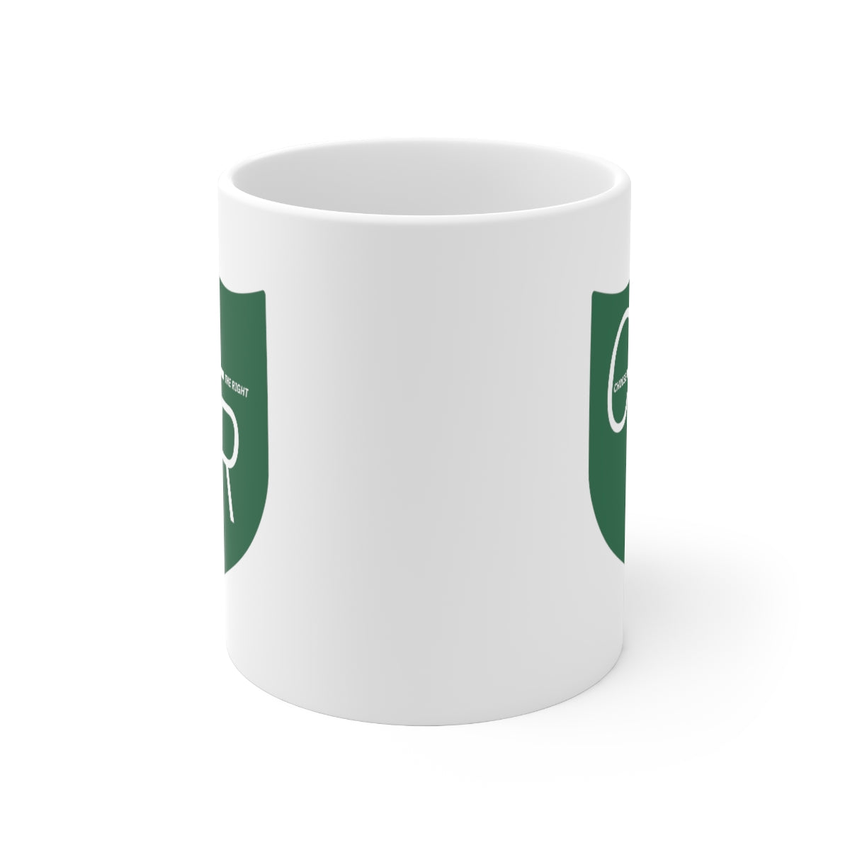 CTR Mug With Choose The Right Shield