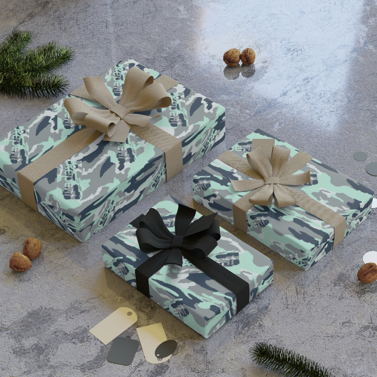 Repent - Camouflage - Gift Wrap