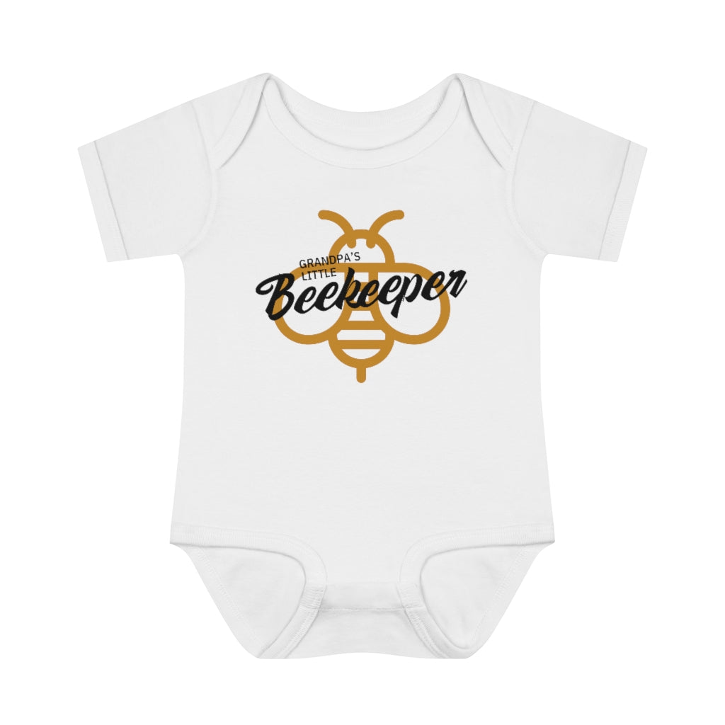 Customizable! Grandpa's Little Beekeeper - Infant body suit