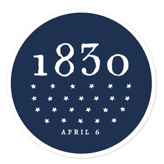 1830 Church Restoration Stickers