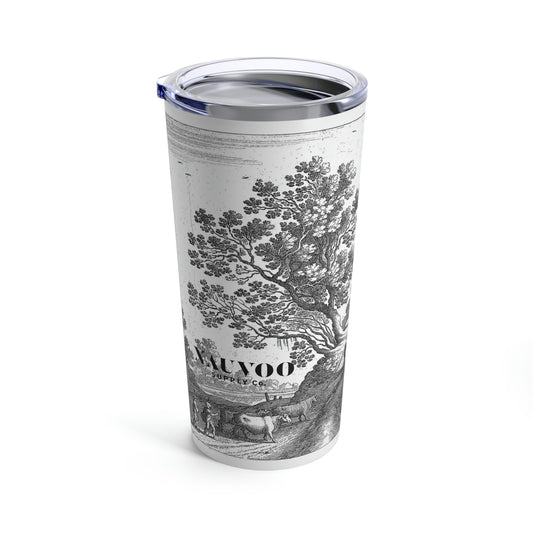 Nauvoo Supply Winter White Steel Insulated 20oz Tumbler