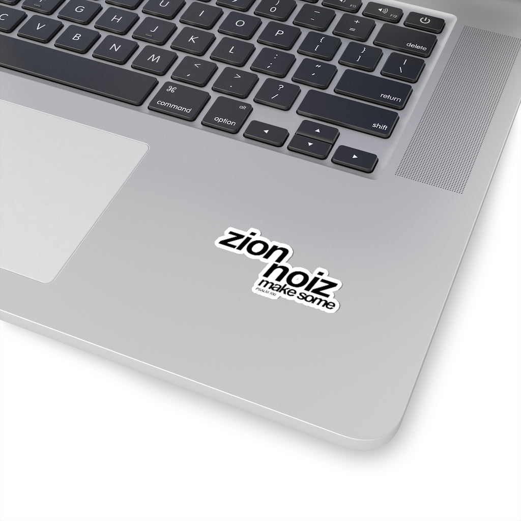 Zion sticker - Zion Noiz: Make Some - Transparent window decal stickers