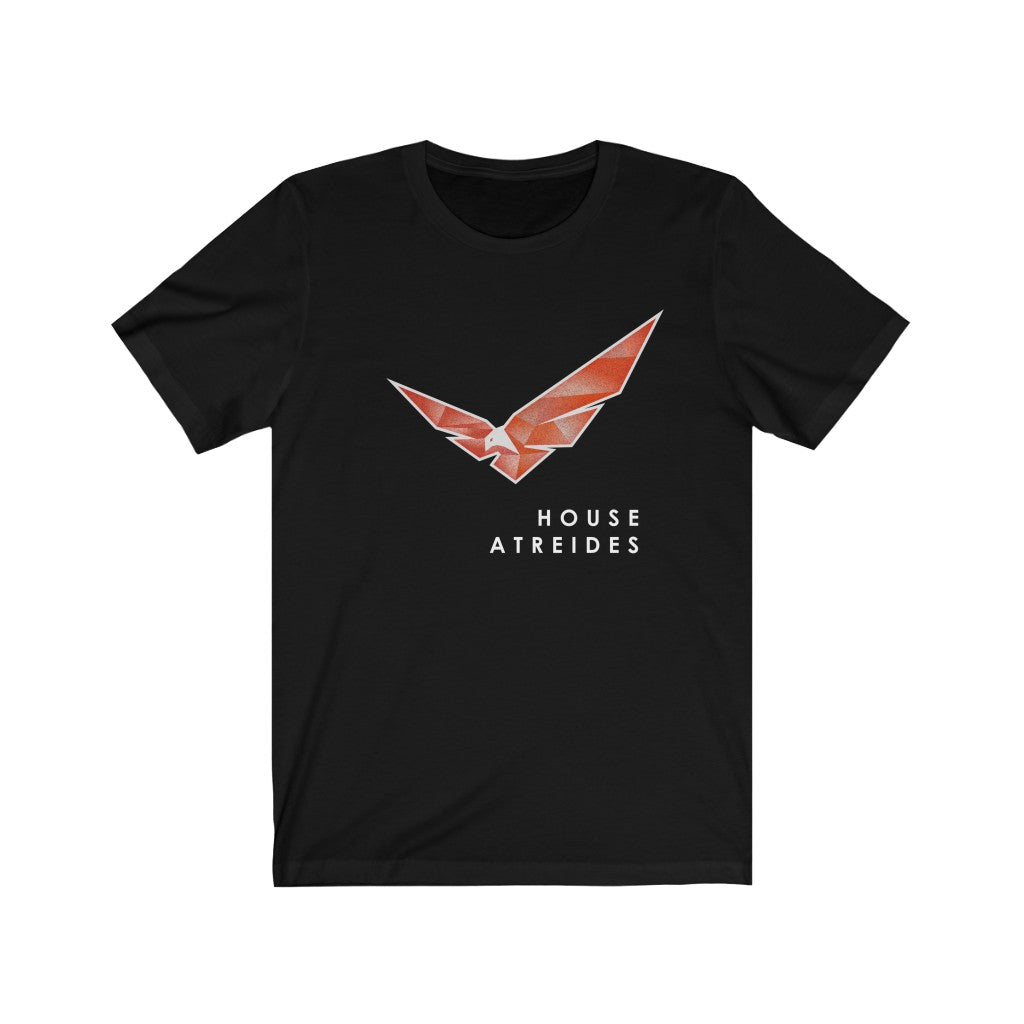 Dune Red Hawk of House Atreides with Fear Is The Mind Killer quote on back