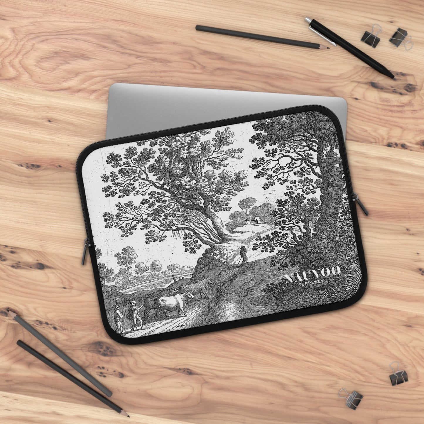 Nauvoo Supply Co Winter White Laptop and Tablet Sleeve