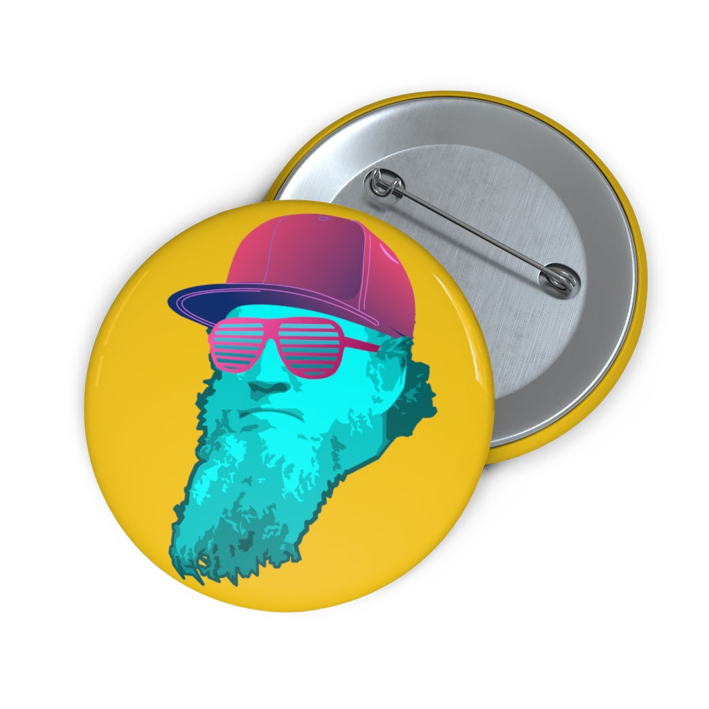 Brigham Young Pin Buttons - Pins for LDS BYU Fans with Retro 80s Style