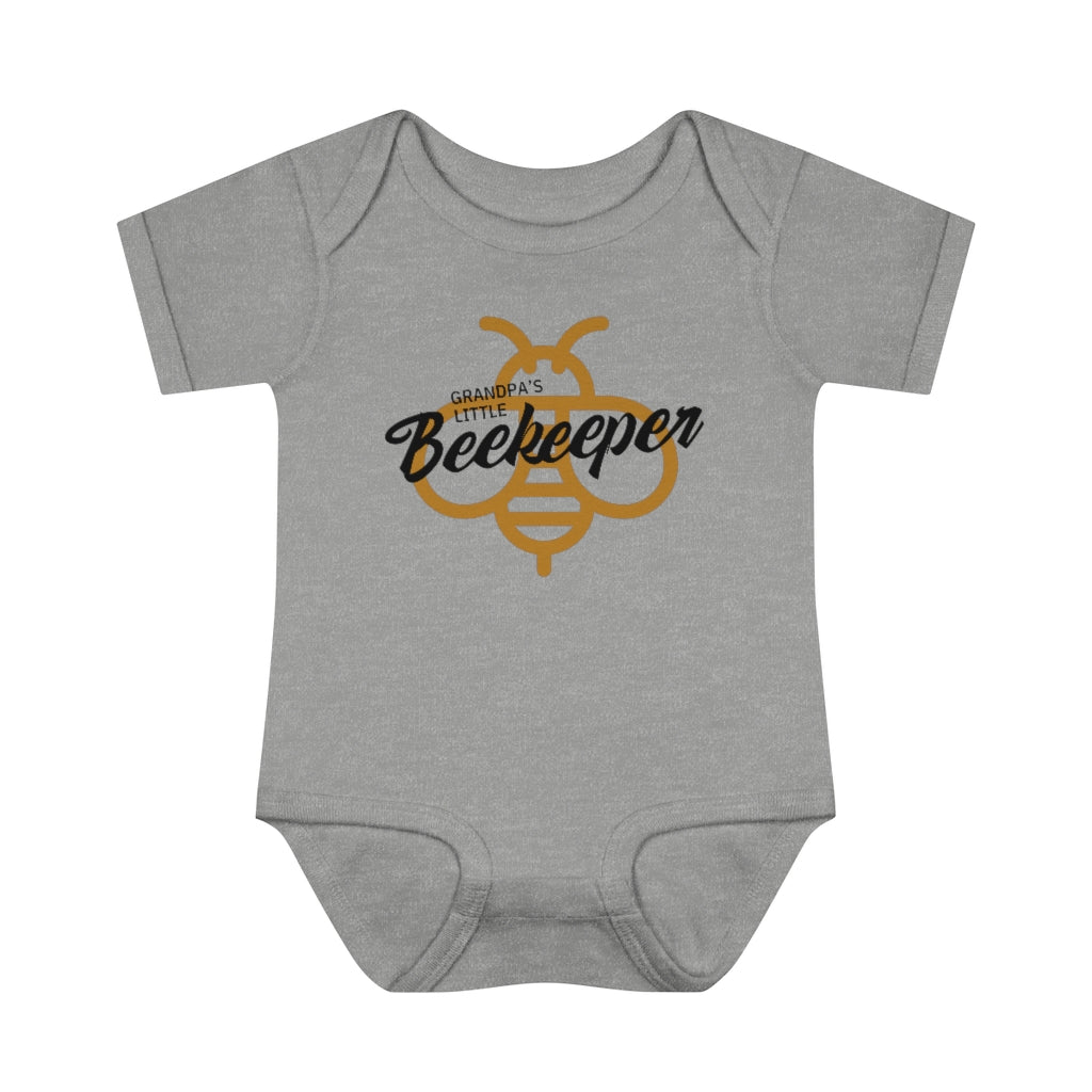 Customizable! Grandpa's Little Beekeeper - Infant body suit