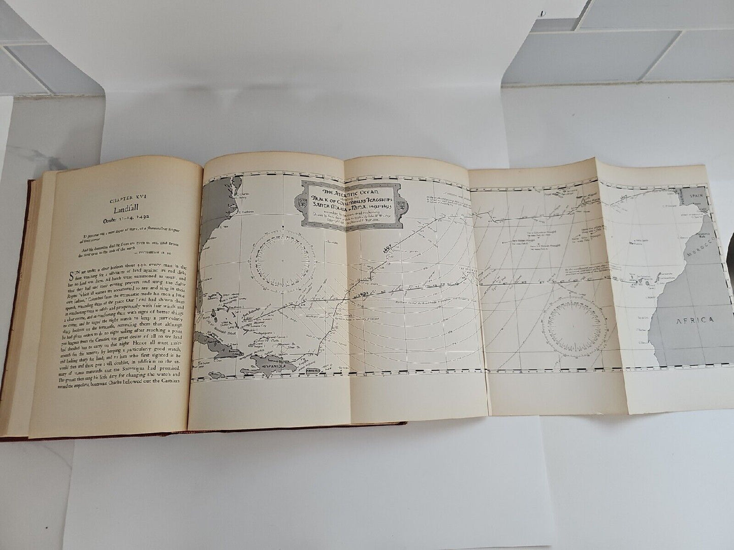 Admiral of the Ocean Sea by Samuel Eliot Morison. Hardcover First Edition 1942