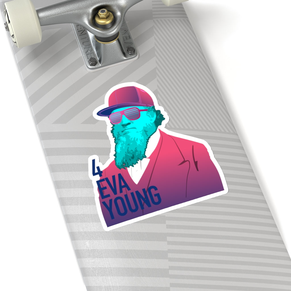 Brigham Young “4 Eva Young“ Sticker