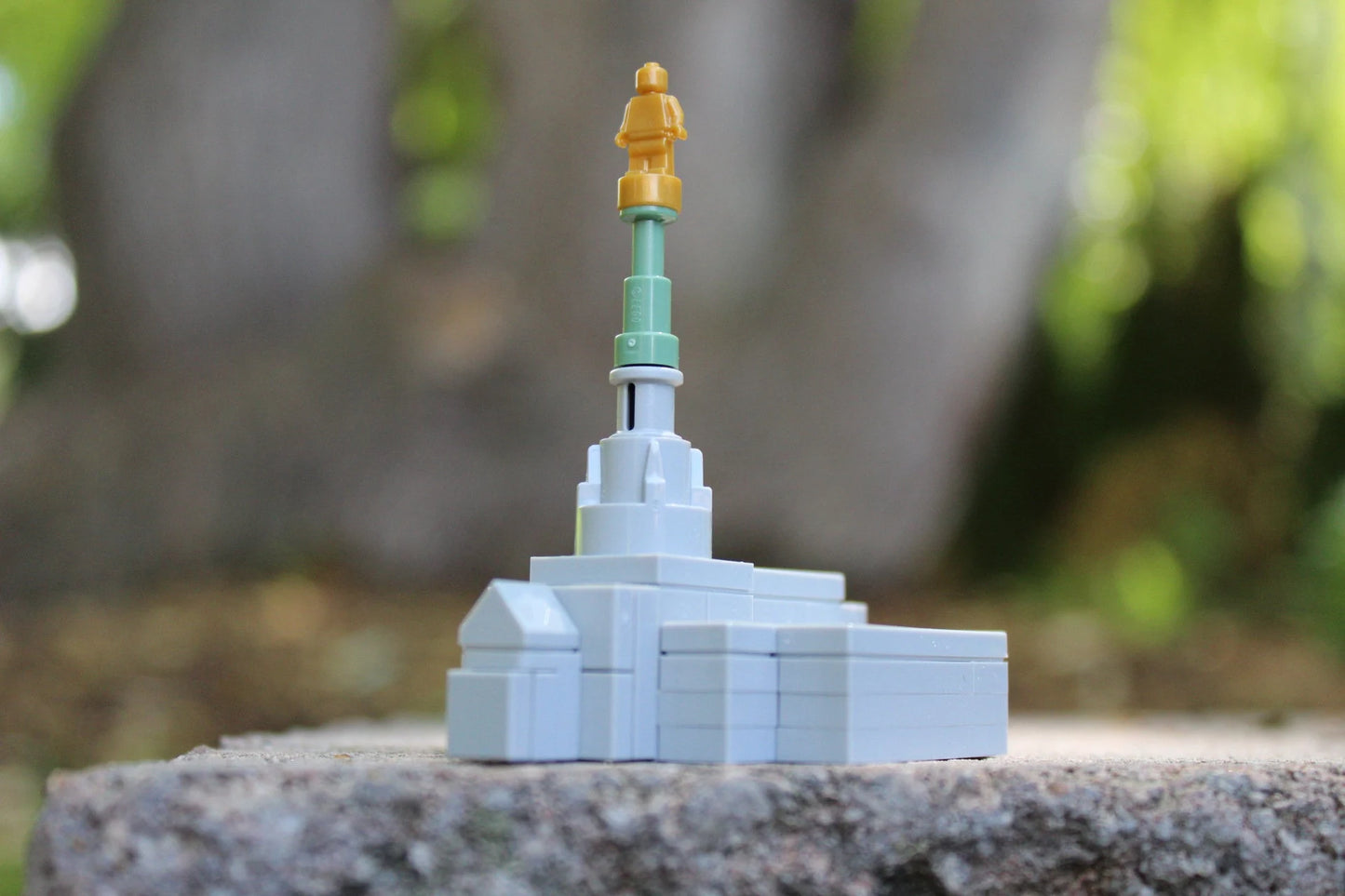 Mini Houston Temple Custom LEGO Building Kit