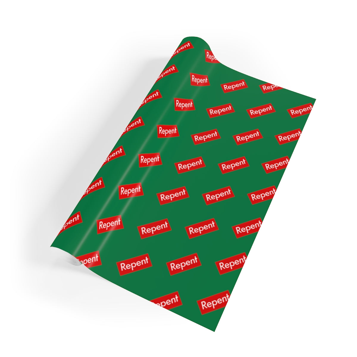 Repent Christmas Gift Wrapping Paper