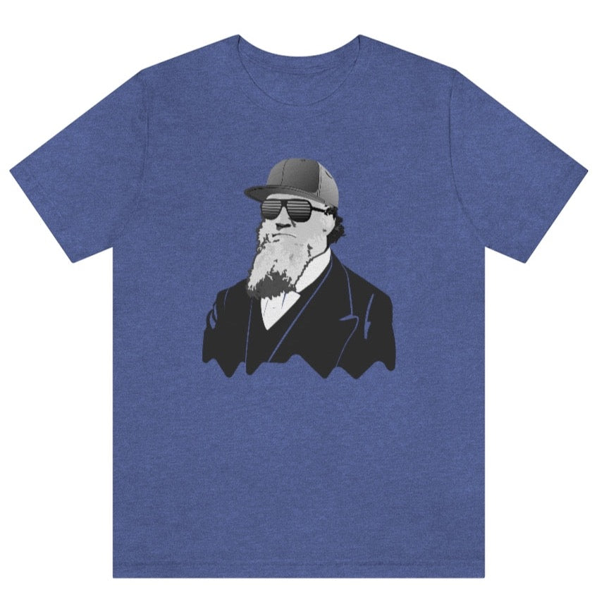 Brigham Young Shirt With 80s Retro Style