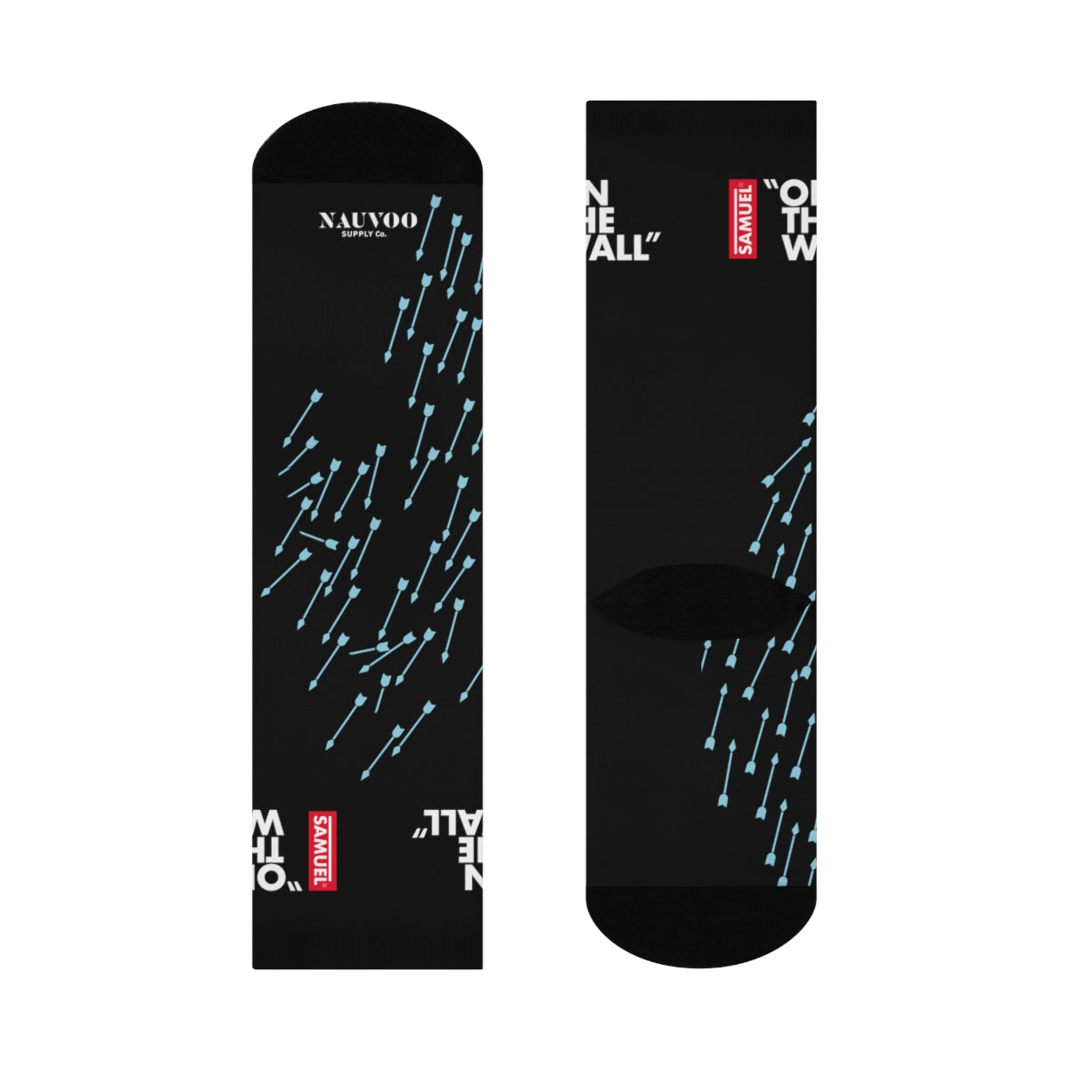 Samuel the Laminate Book of Mormon Crew Socks