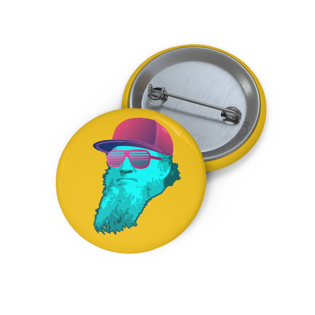 Brigham Young Pin Buttons - Pins for LDS BYU Fans with Retro 80s Style