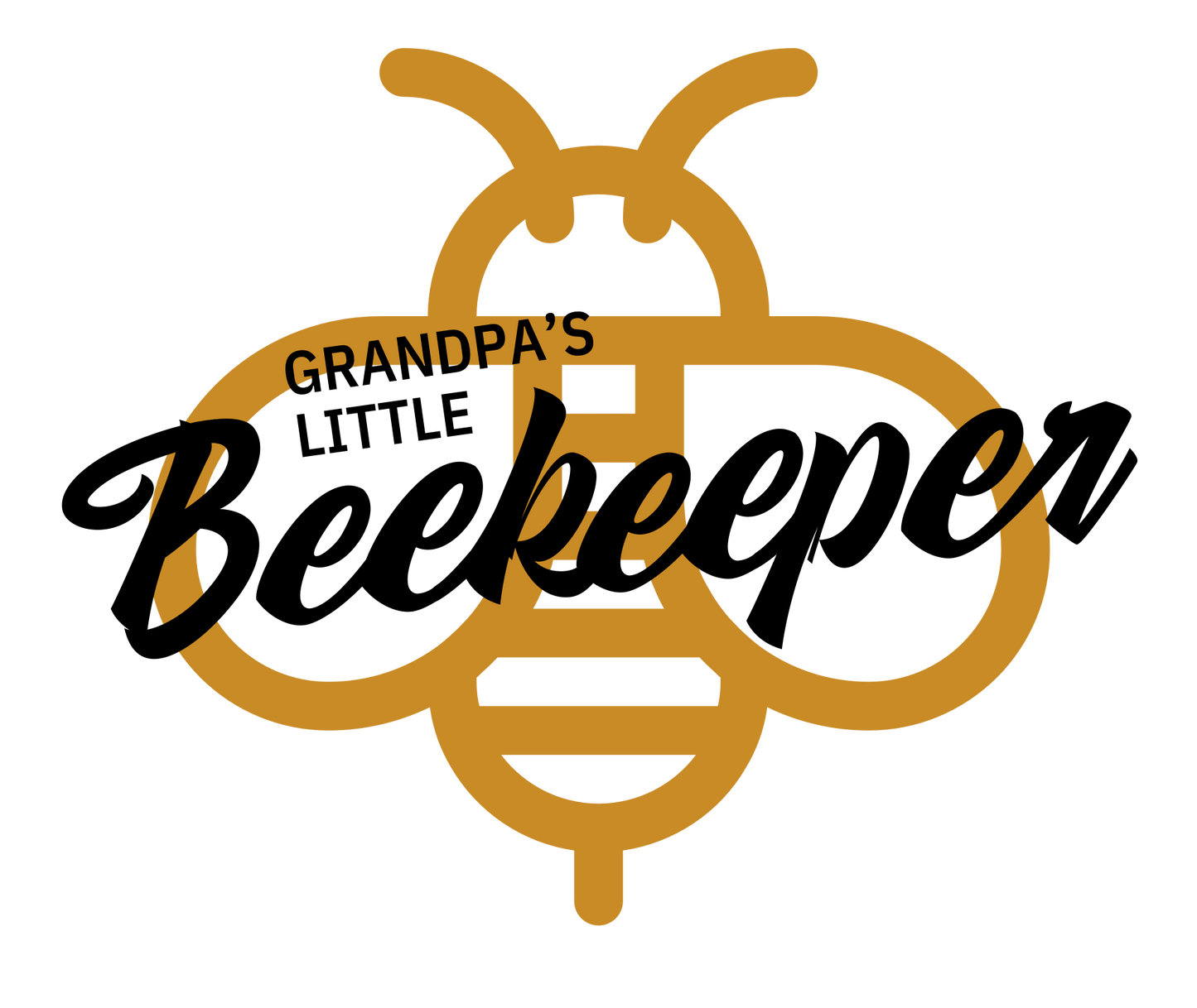 Customizable! Grandpa's Little Beekeeper - Infant body suit