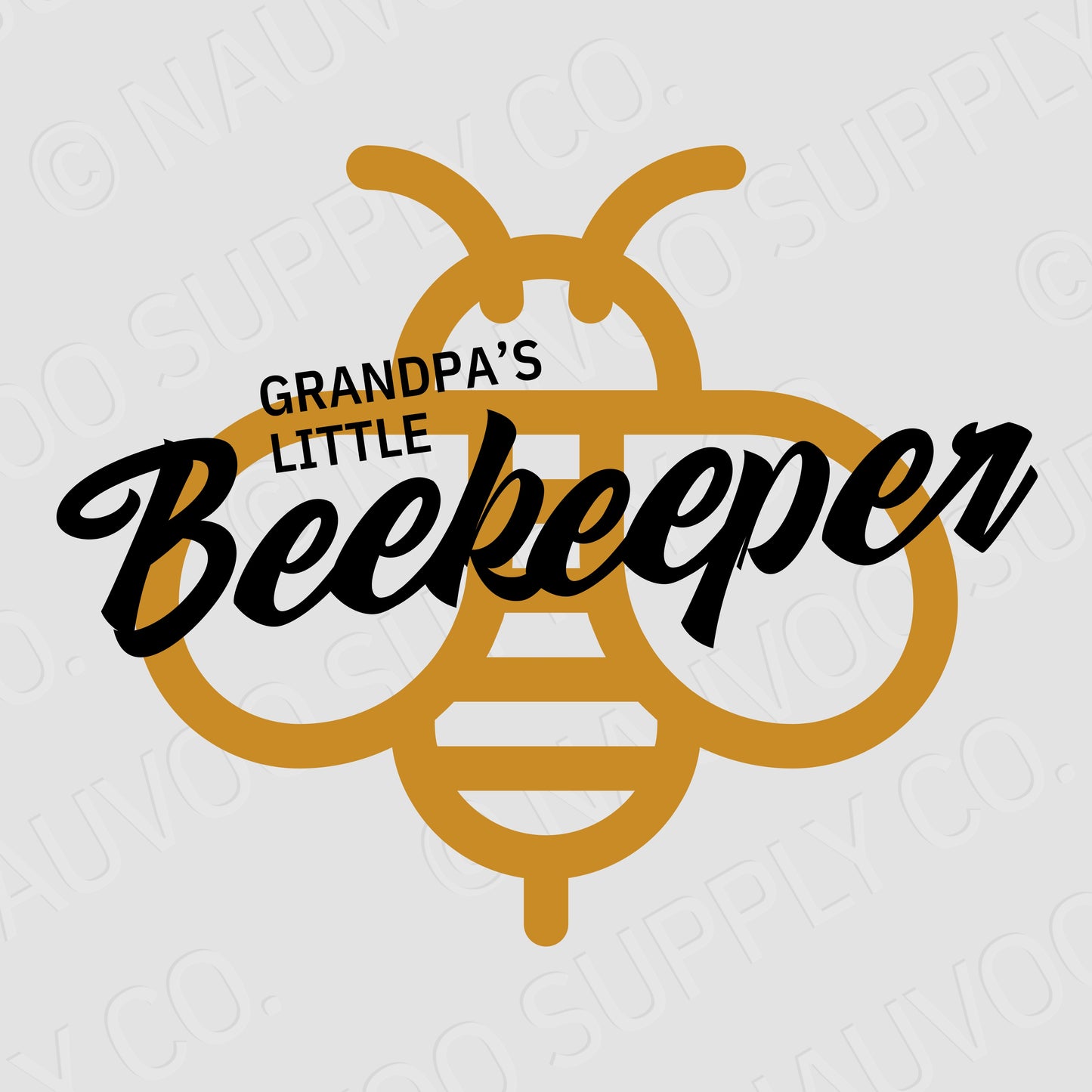 Customizable! Grandpa's Little Beekeeper - Infant body suit