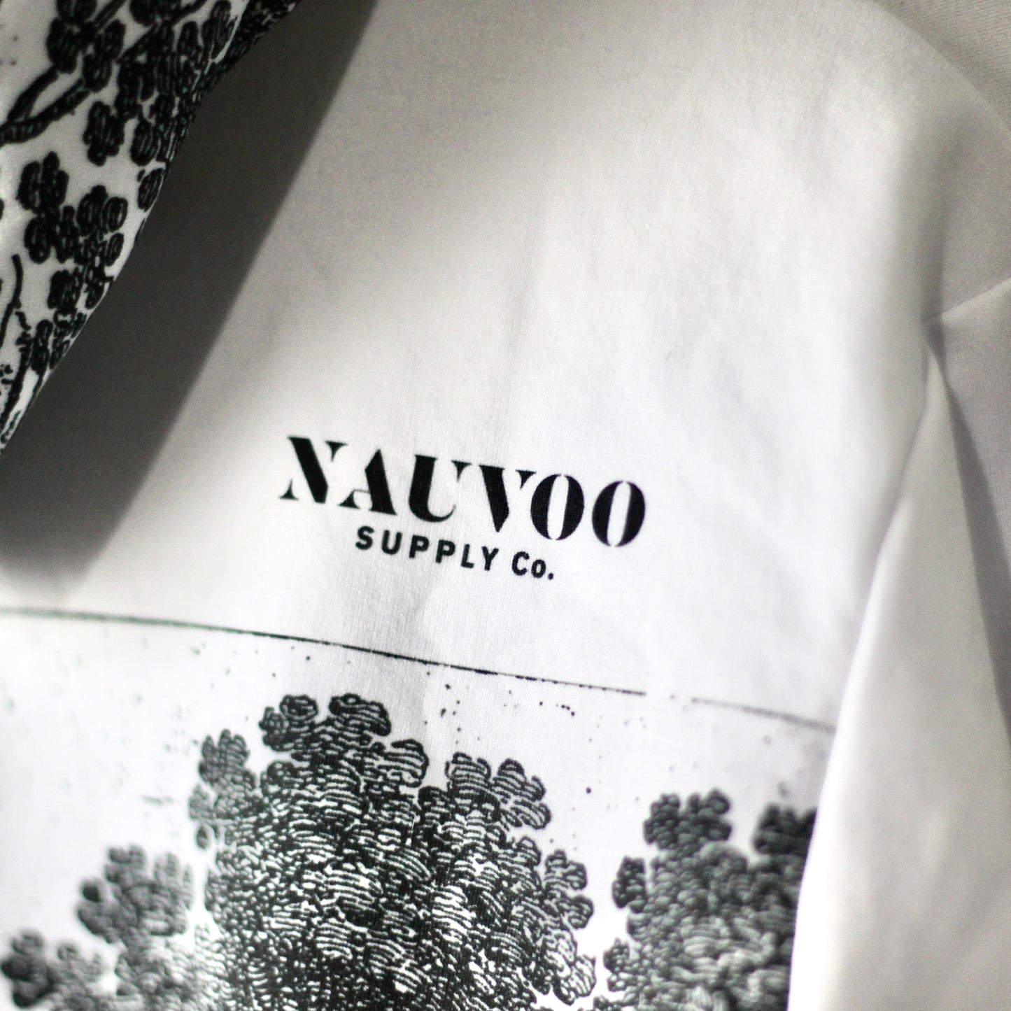 Nauvoo Supply Co. Winter White Hoodie