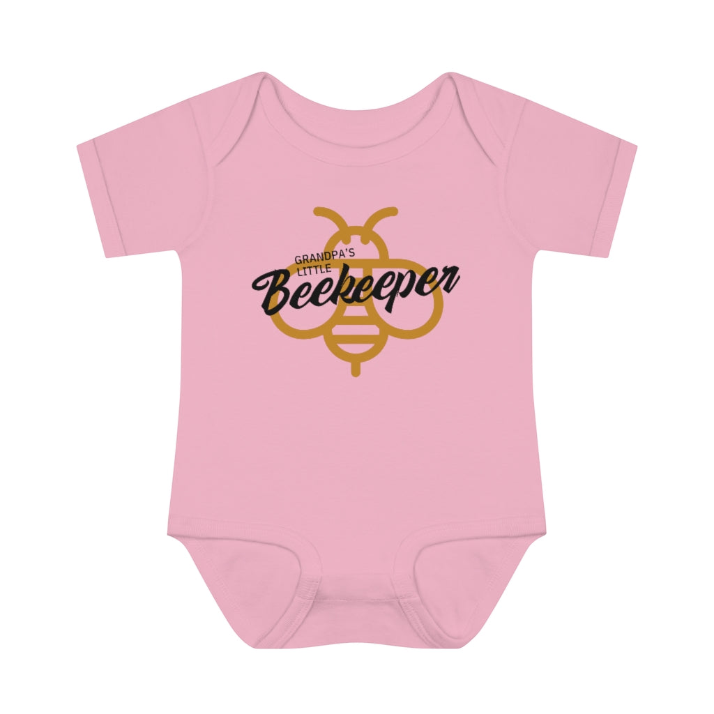 Customizable! Grandpa's Little Beekeeper - Infant body suit