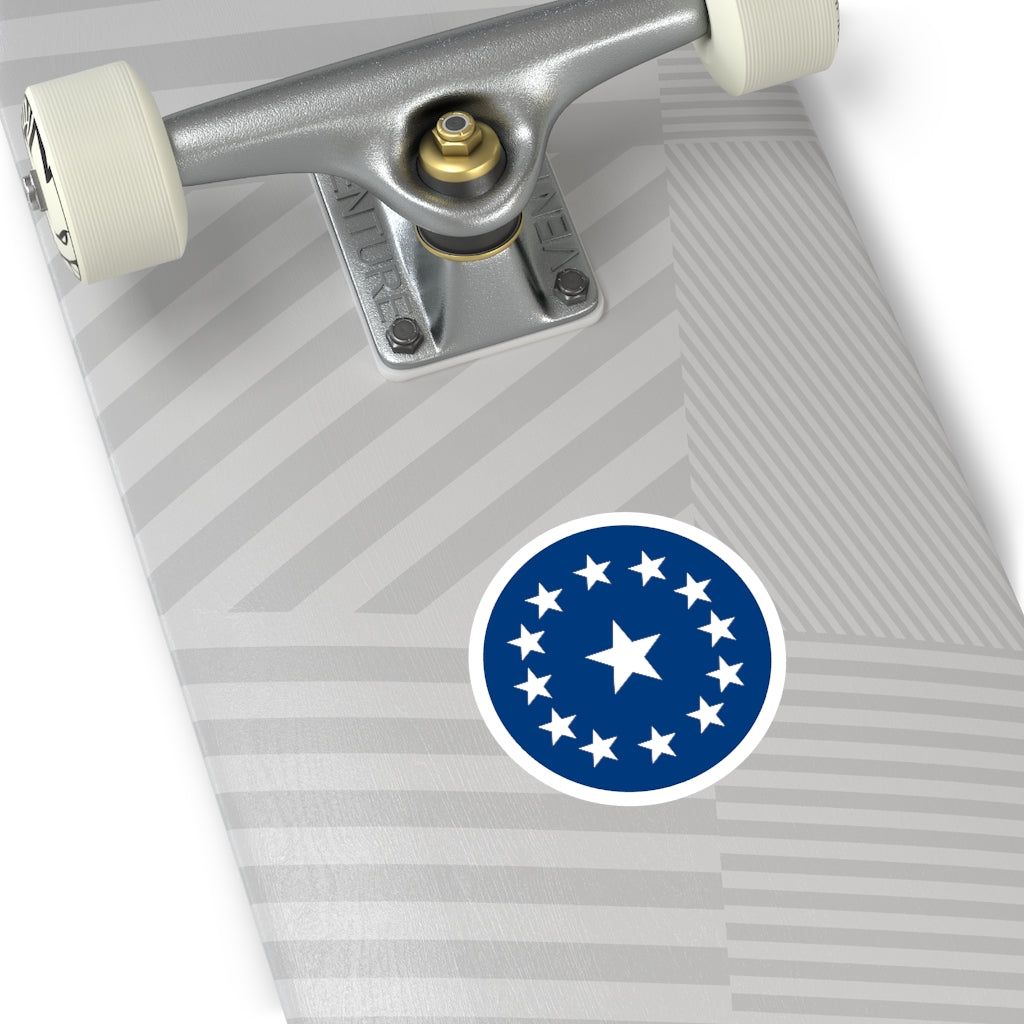 Flag of Deseret (Kingdom of God flag) - Round decal