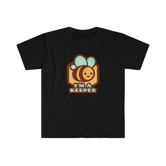 Cute Kawaii Style Bee T-shirt "I'm A Keeper"
