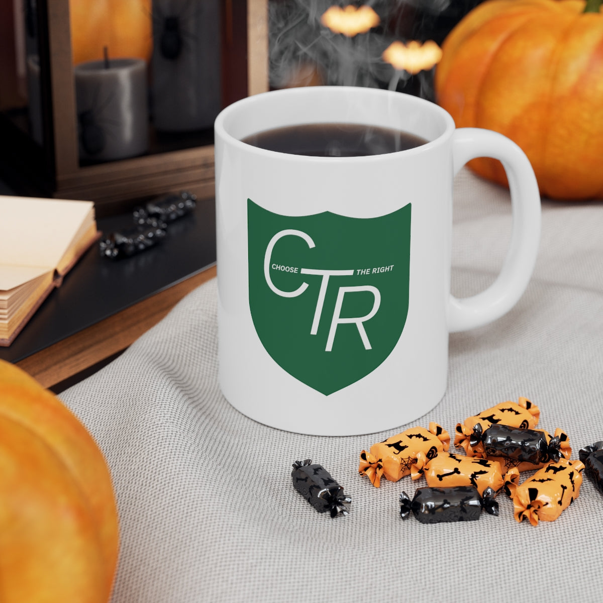 CTR Mug With Choose The Right Shield