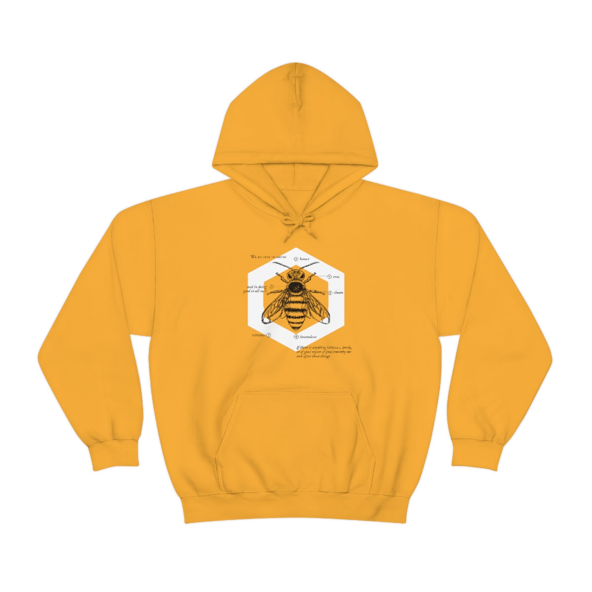 Honey Bee Hoodie – Articles of Faith Sweatshirt