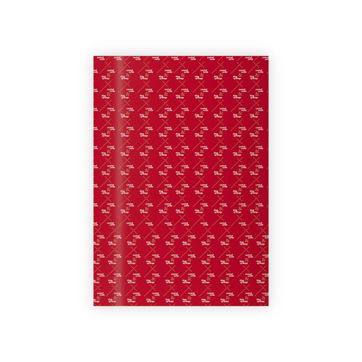 Lord of Lords Christmas Wrapping Paper - King of Kings & Lord of Lords