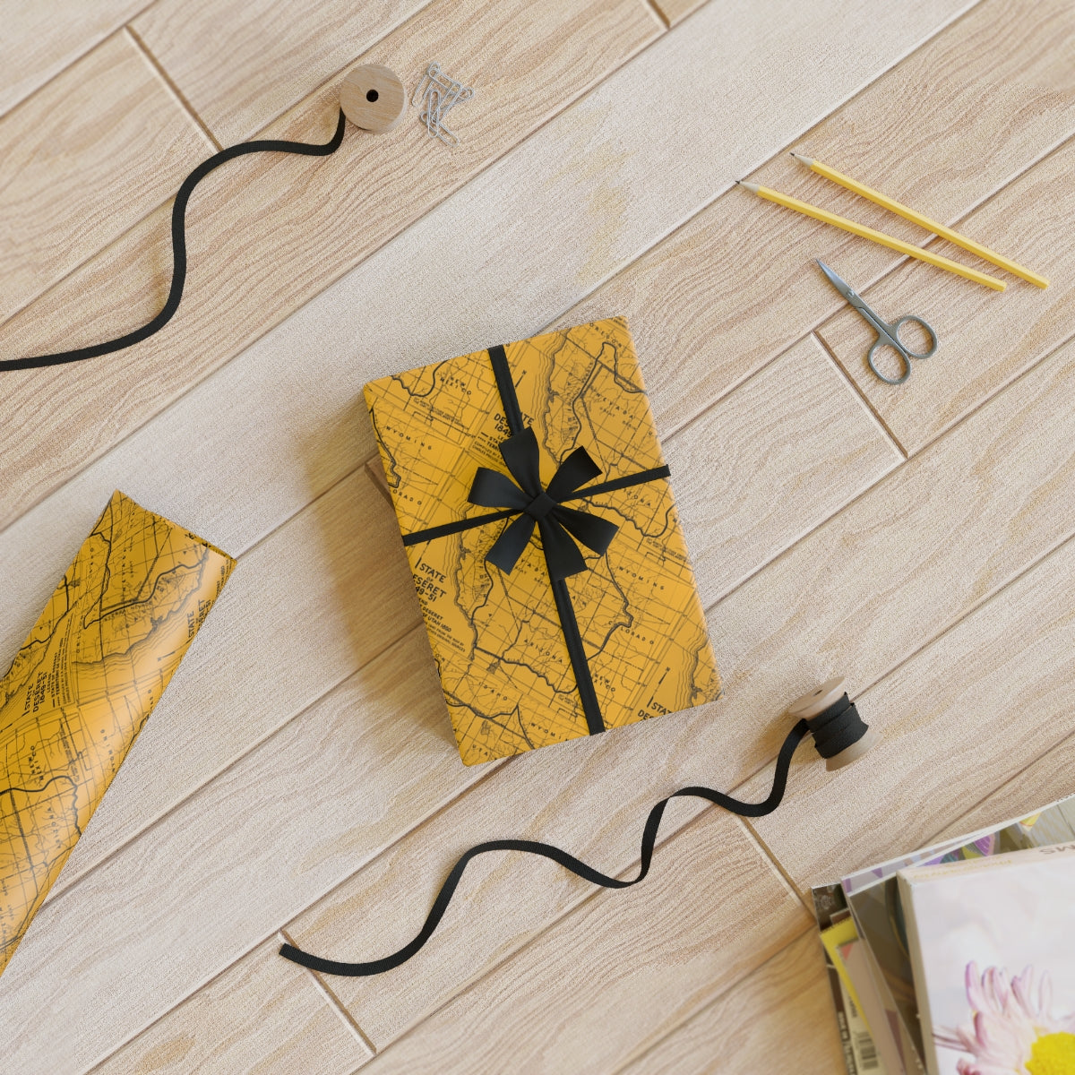 Deseret State Map - Gift Wrapping Paper