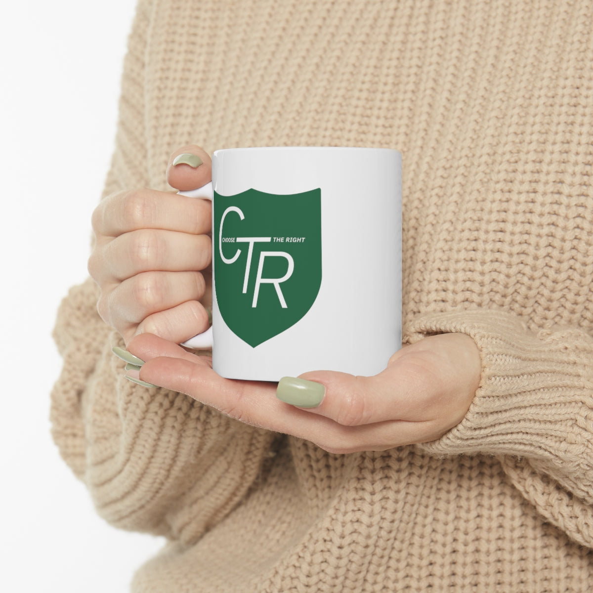 CTR Mug With Choose The Right Shield