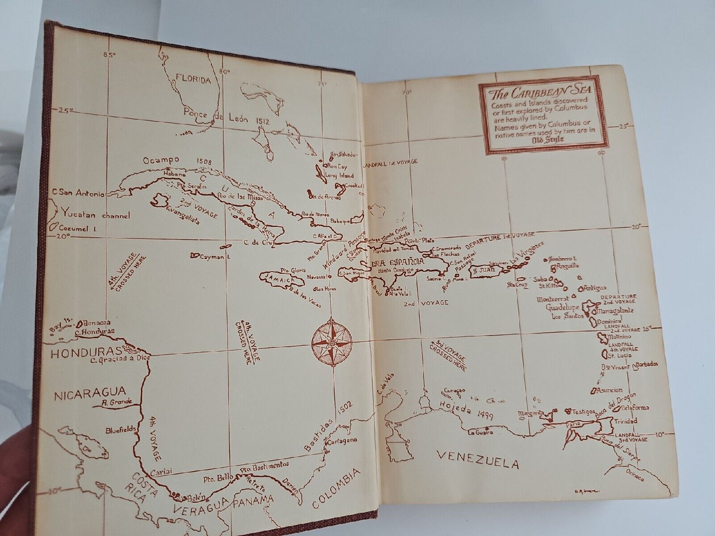Admiral of the Ocean Sea by Samuel Eliot Morison. Hardcover First Edition 1942