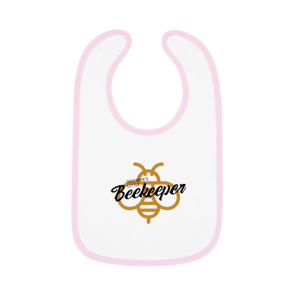 Grandpa's Little Beekeeper Baby Bib