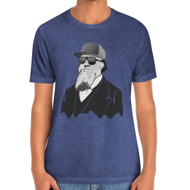 Brigham Young Shirt With 80s Retro Style