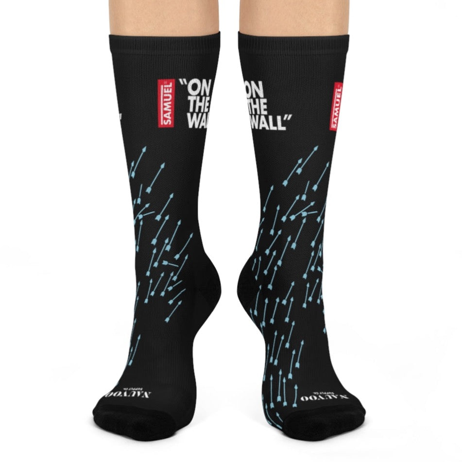 Samuel the Laminate Book of Mormon Crew Socks