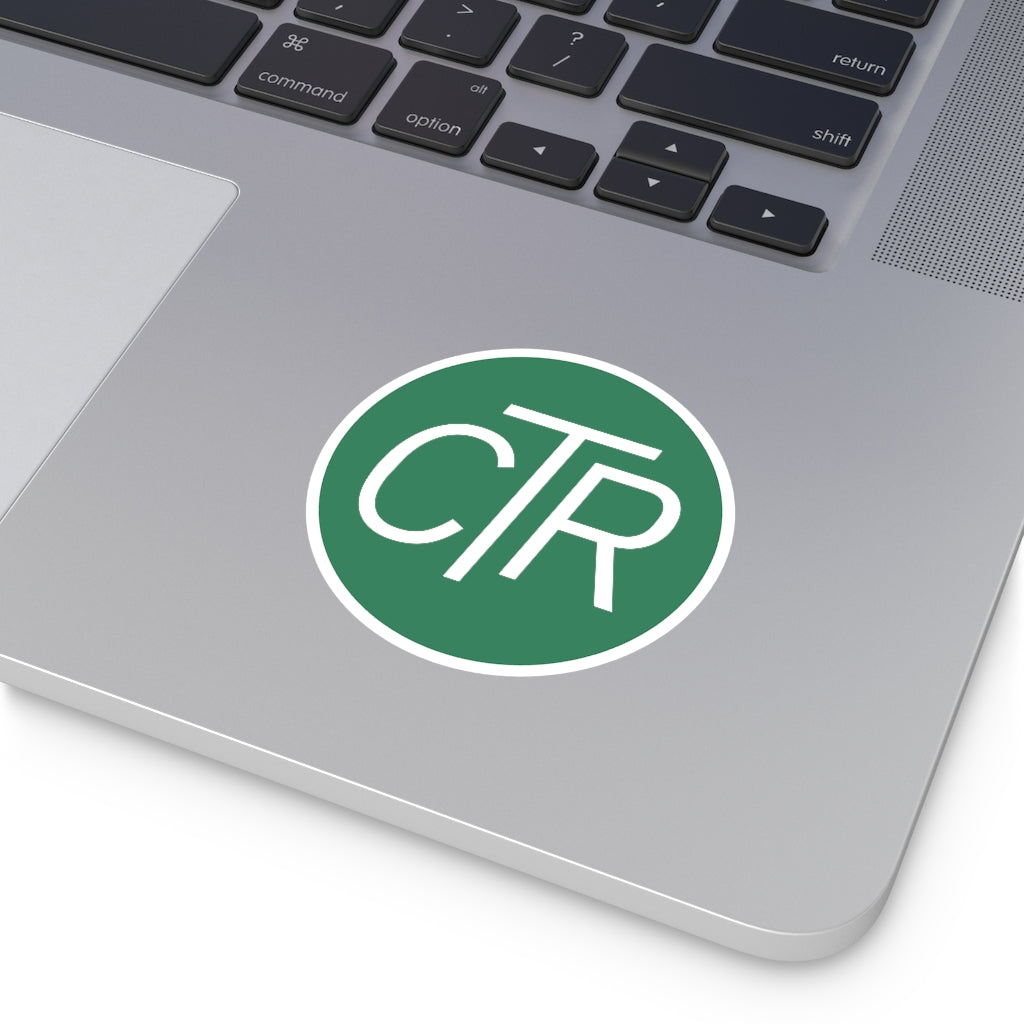 Round CTR Sticker - Choose the Right