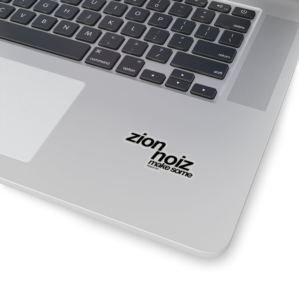 Zion sticker - Zion Noiz: Make Some - Transparent window decal stickers