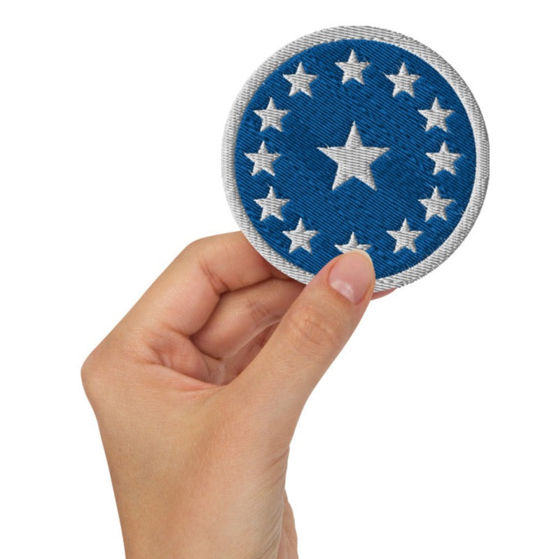 Deseret Flag Patch - Deseret Territory Kingdom of God Embroidered Patch