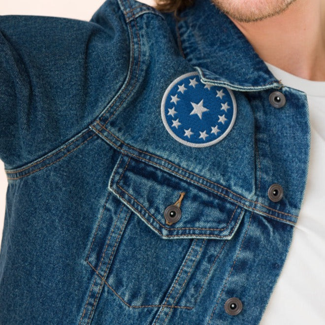 Deseret Flag Patch - Deseret Territory Kingdom of God Embroidered Patch