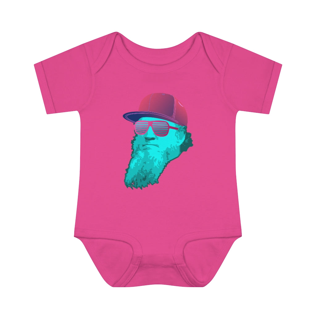 Retro Brigham Young One-piece - Infant Bodysuit for Baby