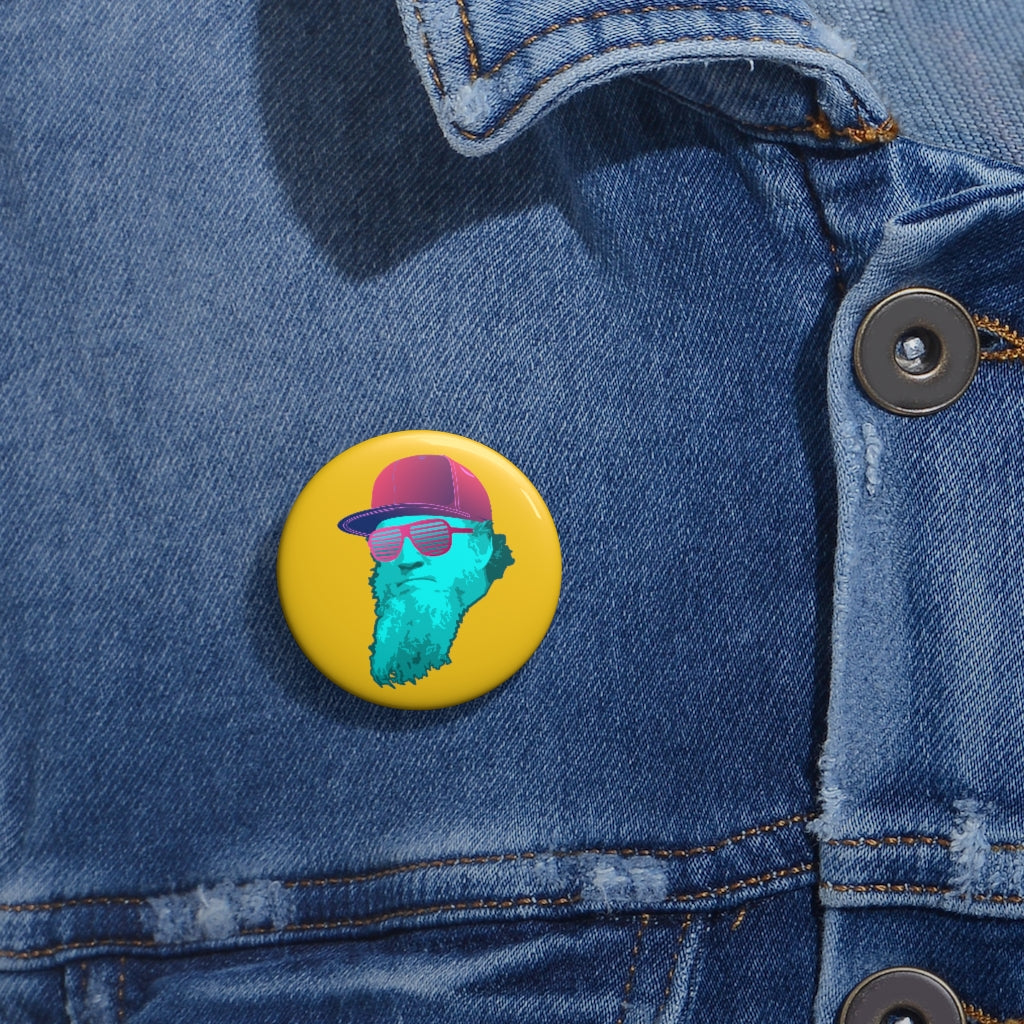 Brigham Young Pin Buttons - Pins for LDS BYU Fans with Retro 80s Style